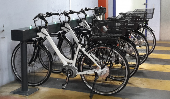 Mobility Parc, E-bike sharing, Velo station, Wattworld, Watts