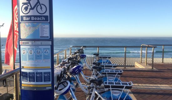 Bykko Ebike station beach